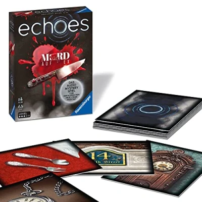 Abbildung von Ravensburger 20995 echoes Mord auf Ex Das Audio Mystery Spiel mit Linn und Leo vom True Crime Podcast ab 14 Jahren, Erlebnis
