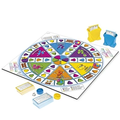 Abbildung von Hasbro Gaming Trivial Pursuit Familien Edition, Quizspiel mit Fragen für Klein und Groß, Bunt