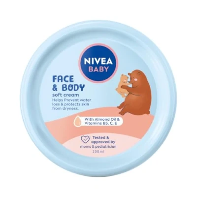 Abbildung von NIVEA BABY Gesichts und Körperpflege Creme 200 ml