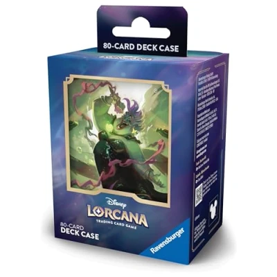 Abbildung von Disney Lorcana Trading Card Game: Archazias Insel Deck Case Ursula