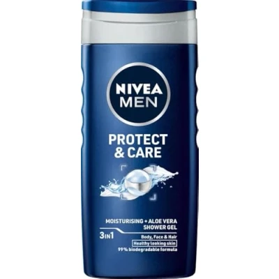 Abbildung von NIVEA MEN Protect &amp; Care Pflegendes Duschgel für Herren 250ml