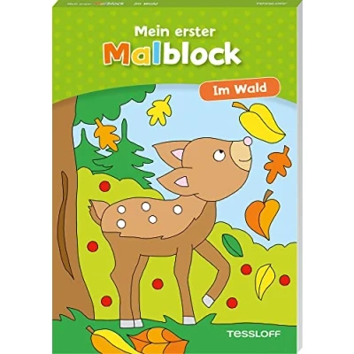 Abbildung von Mein erster Malblock. Im Wald: Malen für Kinder ab 4 Jahren (Malbücher und blöcke)