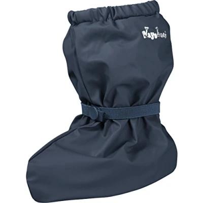 Abbildung von Playshoes Unisex Baby Regenfã¼ã ling / linge mit Fleece futter ,Oeko tex Standard 100 Krabbelschuhe, Blau Marine 11, Small EU