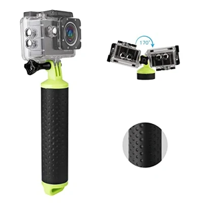 Abbildung von WOLFANG Schwimmender Griff für Action Cam, Selfies beim Schnorcheln, Schwimmen, Tauchen