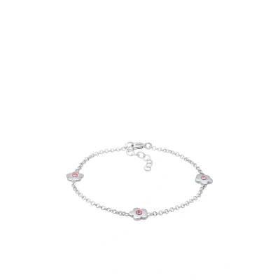 Abbildung von Elli Flowers Armband für Kinder, Größe: 14, Silber