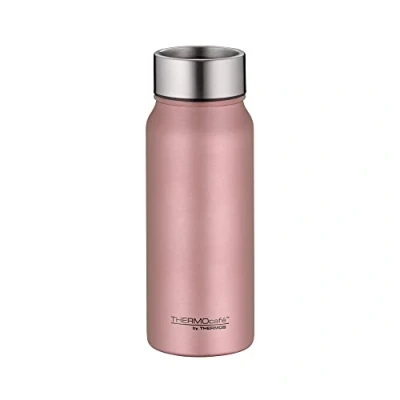 Abbildung von TC DRINKING MUG 0,50l, rose gold, Thermobecher aus Edelstahl, 9h heiß / 18h kalt, absolut dicht für Uni, Büro, by THERMOS, Kaffeebecher, zerlegbarer Verschluss, Spülmaschine, Thermosbecher