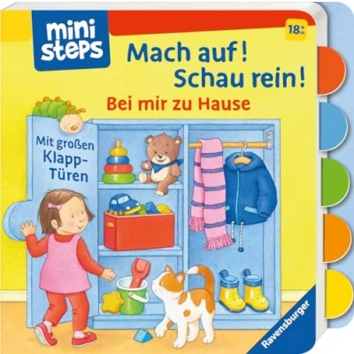 Abbildung von ministeps: Mach auf! Schau rein! Bei mir zu Hause: Ab 18 Monaten