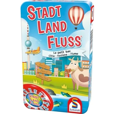 Abbildung von Schmidt Spiele 51212 Stadt, Land Fluss, Reisespiel