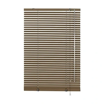 Abbildung von GARDINIA Alu Jalousie, Sichtschutz, Lichtschutz, Blendschutz, Wand und Deckenmontage, Aluminium Weiß, 100 x 175 cm (BxH)