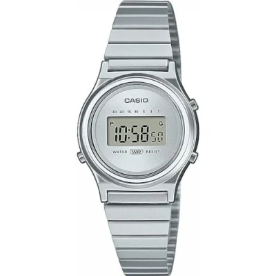 Abbildung von Casio LA700 Digitaluhr silvercoloured, Damen, Größe: One Size, Silver coloured