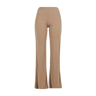 Abbildung von Urban Classics Stoffhose, Damen, Größe: Large, Beigemelange