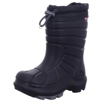 Abbildung von Viking Extreme WARM Unisex Gummistiefel für Kinder, Größe: 30, Black/charcoal Schuhe