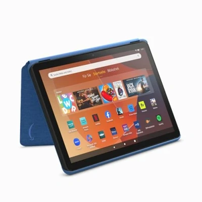 Abbildung von Schutzhülle für das Amazon Fire HD 10 Tablet (nur Tablets der 13. Generation 2023 geeignet), Blau