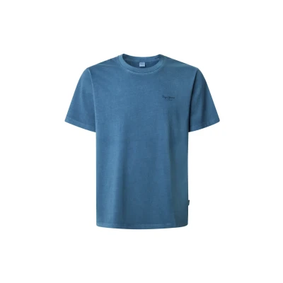 Abbildung von Pepe Jeans Jacko Tshirt basic, Herren, Größe: Medium, Sterling blue