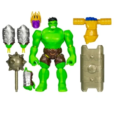 Abbildung von MixMashers Marvel Hulk individualisierbare Avengers Deluxe Mix and Match Action Figur &amp; Accessoires
