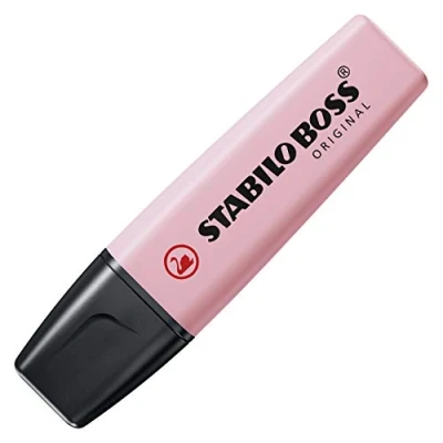 Abbildung von Textmarker STABILO BOSS ORIGINAL Pastel 10er Pack rosiges Rouge