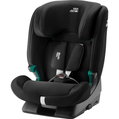 Abbildung von BRITAX RÖMER Kindersitz EVOLVAFIX, für Kinder von 76 150 cm (i Size), 15 Monate 12 Jahre, Space Black