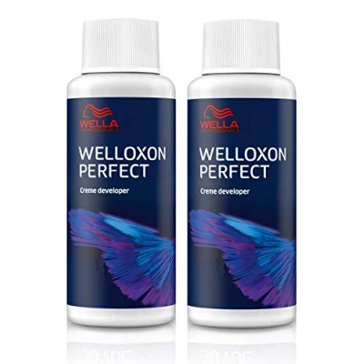 Abbildung von 2er Wasserstoffperoxid Oxidant Welloxon Perfect 6% H2O2 Wella Professionals 60 ml