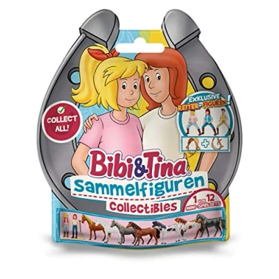 Abbildung von CRAZE Bibi und Tina Figuren Foilbag Martinshof Spielfiguren zum Sammeln Tauschen , Pferde Mädchen Geschenk Spielzeug ab 3 Jahren 19245
