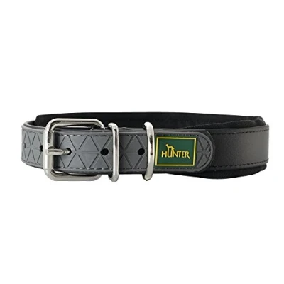 Abbildung von HUNTER CONVENIENCE COMFORT Hundehalsband, Kunststoffmaterial, Neopren, 50 M, schwarz