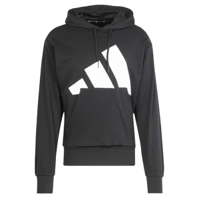 Abbildung von adidas Herren Essentials Big Logo French Terry Hoodie, Black/White, XL