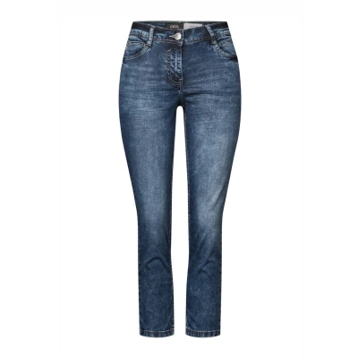 Abbildung von Street One IM Casual Jeans Slim Fit, Damen, Größe: 27x26, Blau