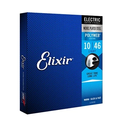 Abbildung von Elixir® Saiten E Gitarrensaiten mit POLYWEB® Beschichtung, Light (.010 .046)