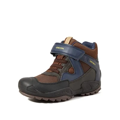 Abbildung von Geox Jungen J New Savage Boy B A Schuhe, Brown Navy, 24 EU