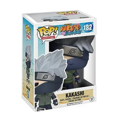 Abbildung von Funko Pop! Animation: Naruto: Shippuden Kakashi Hatake Vinyl Sammelfigur Geschenkidee Offizielle Handelswaren Spielzeug Für Kinder und Erwachsene Anime Fans Modellfigur Sammler