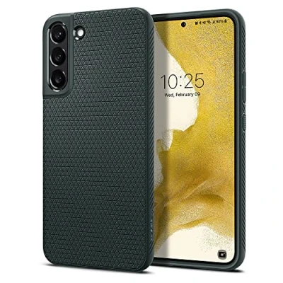 Abbildung von Spigen Liquid Air Hülle Kompatibel mit Samsung Galaxy S22 Grün