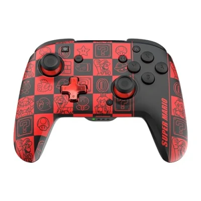 Abbildung von PDP Official Wireless Deluxe Controller Nintendo Switch GLOW Super Icons