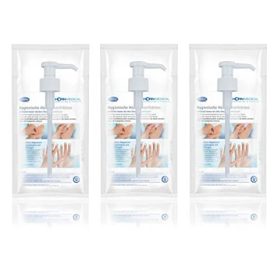 Abbildung von 3er Set Horn Medical Dosierpumpen für 500 ml Flaschen Bode &amp; Schülke