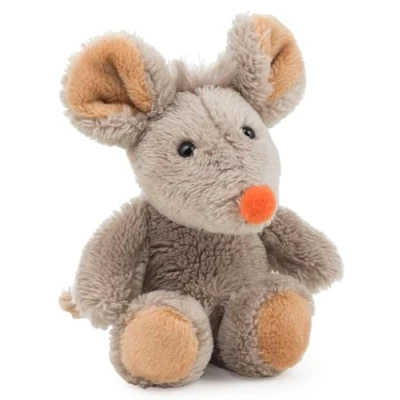 Abbildung von Schaffer Knuddel mich! 3547 Plüsch Magnet Kuscheltier Maus Eddi, grau, 11 cm