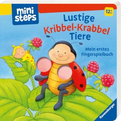 Abbildung von ministeps: Lustige Kribbel Krabbel Tiere: Mein erstes Fingerspielbuch. Ab 12 Monaten.