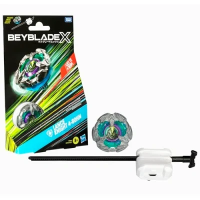 Abbildung von Beyblade X Lance Knight 4 80HN Starter Pack Kreisel und