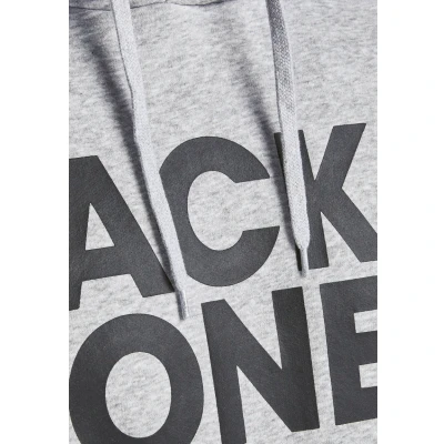 Abbildung von Jack &amp; Jones Jjecorp LOGO PS Kapuzenpullover, Herren, Größe: 2XL, Light grey melange