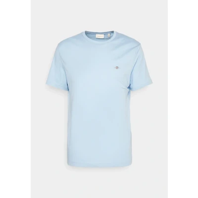 Abbildung von GANT Shield Tshirt basic, Herren, Größe: 5XL, Capri blue
