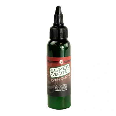Abbildung von SILCA Super Secret Bike Chain lube Liquid Wax to Clean, Smooth. and Silence Ultra Fast Bicycle Dry for Friction Reduction Improved Wattage Output 2oz Bottle