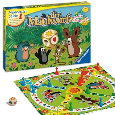 Abbildung von Ravensburger Kinderspiele 21570 Der Maulwurf und sein Lieblingsspiel Spieleklassiker für Kinder, Kinderspiel ab 3 Jahren, 2 4 Spieler