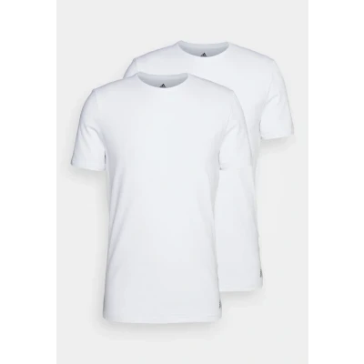 Abbildung von adidas Sportswear 3 Stripes CREW NECK 2 PACK Unterhemd/shirt, Herren, Größe: XXL, White