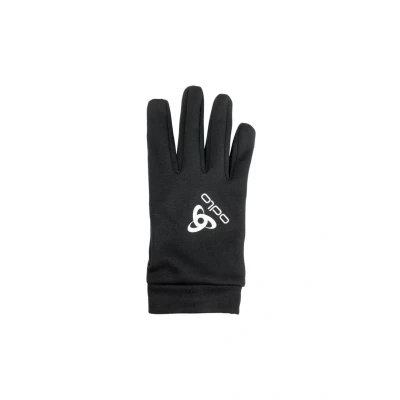Abbildung von Odlo Unisex Handschuhe mit E Tip STRETCHFLEECE LINER ECO, black, S