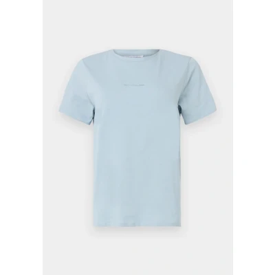 Abbildung von Marc O&#039;Polo Denim LOGO Tshirt basic, Damen, Größe: Small, Blue fog