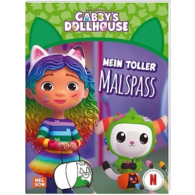 Abbildung von Gabby&#039;s Dollhouse: Mein toller Malspaß: Süße Kätzchen zum Ausmalen für Jungen und Mädchen ab 3 Jahren