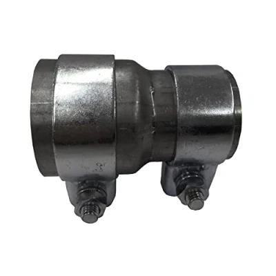 Abbildung von Rohr Reduzierstück Auspuff Adapter inkl. 2 Befestigung Schellen Breitbandschelle Reduzierverbinder Reduzierung Verbindungsstück Rohrreduzierung Rohrverbinder (Ø 40 mm auf Ø 45 mm)