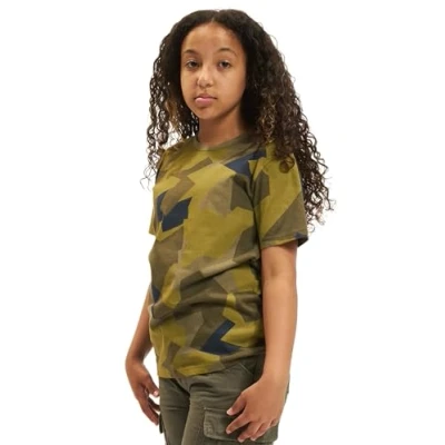 Abbildung von Brandit Tshirt print für Kinder, Größe: 122/128, Swedish camo
