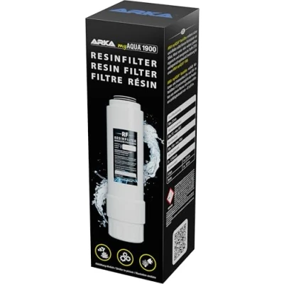 Abbildung von ARKA myAQUA 1900 Resinfilter Hochleistungs Reinstwasserfilter, ideal für Meer und Süßwasseraquarien, entfernt Silikat Nitrat effektiv.