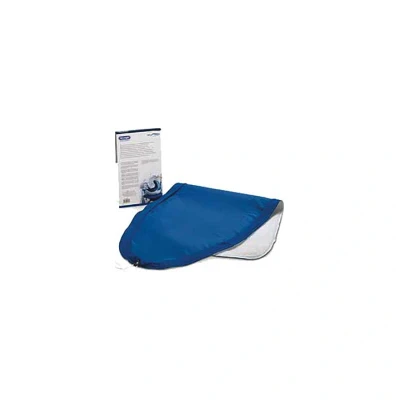 Abbildung von Delonghi SER3003 Bügelbrettbezug, Netzstoff, 130 x 48 cm, Blau