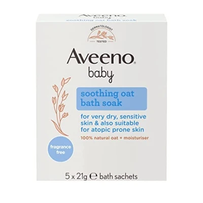 Abbildung von Aveno® Baby Beruhigendes Haferbad Soak 5 x 21 g Beutel