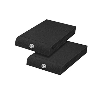 Abbildung von Infitronic INSMA1730 2er Pack Studio Monitor Absorberplatte Isolationspads schaumstoffe schwarz (170x300mm)