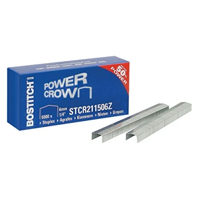 Abbildung von Bostitch STCR211506Z Heftklammern für B8 Flat Clinch / New Gen Mini Classic Menge pro Packung 5000 Klammerstärke 11 x 6 mm